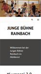 Mobile Screenshot of jungebuehnerainbach.at